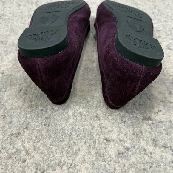 Born Women's brown maroon suede upper loafer, size 9.5/41 - Picture 5 of 8